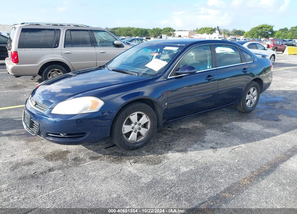 2008 CHEVROLET IMPALA LT VIN: 2G1WT58N281360037