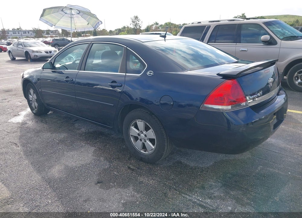 2008 CHEVROLET IMPALA LT VIN: 2G1WT58N281360037