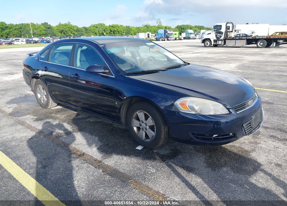 2008 CHEVROLET IMPALA LT VIN: 2G1WT58N281360037