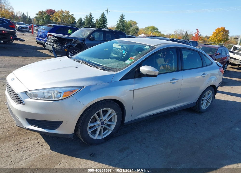 2015 FORD FOCUS SE VIN: 1FADP3F22FL325785