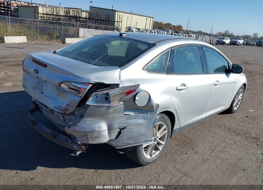 2015 FORD FOCUS SE VIN: 1FADP3F22FL325785