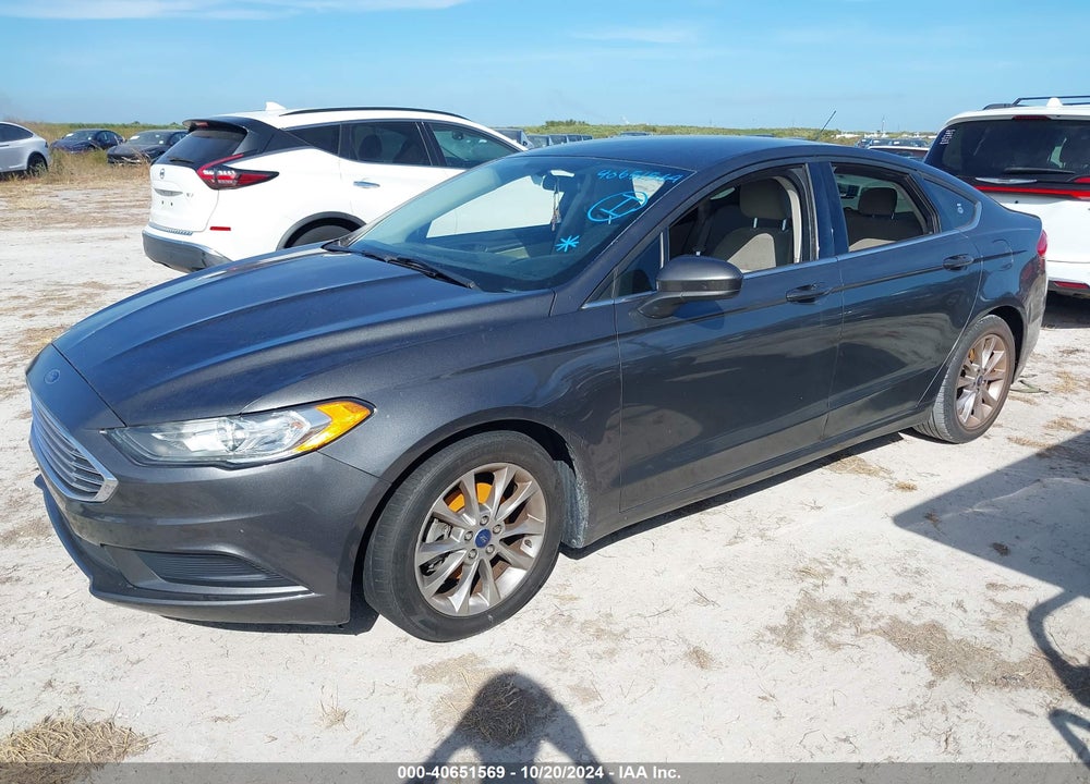 2017 FORD FUSION SE VIN: 3FA6P0H74HR281874