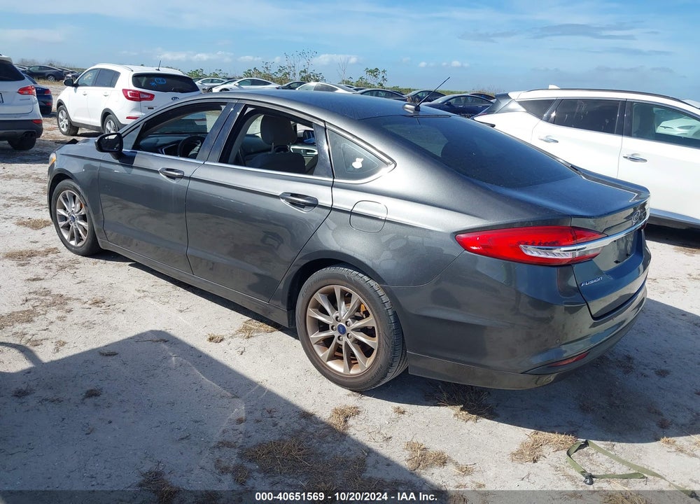 2017 FORD FUSION SE VIN: 3FA6P0H74HR281874