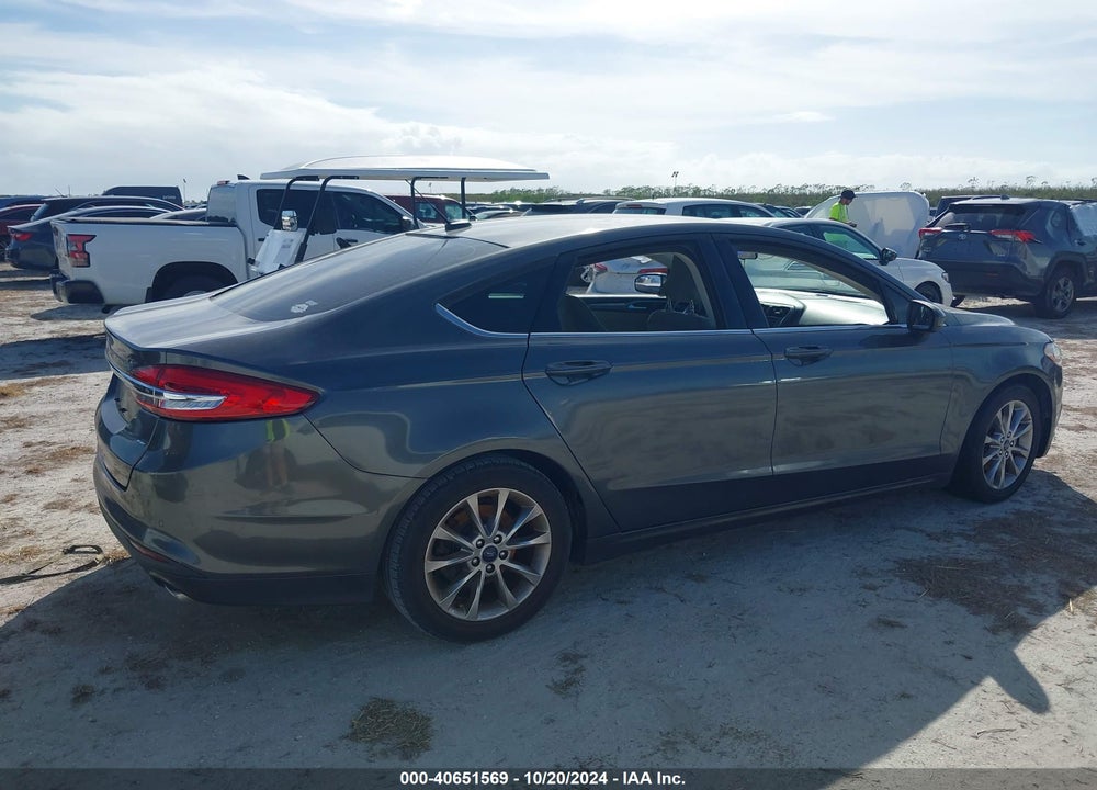 2017 FORD FUSION SE VIN: 3FA6P0H74HR281874