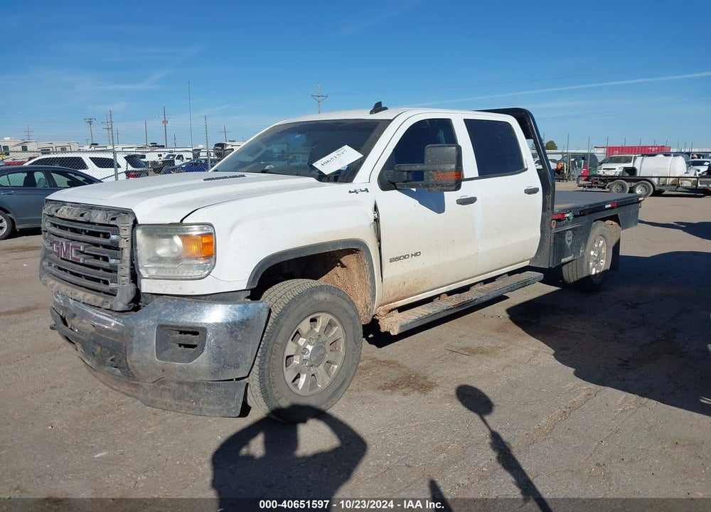 2016 GMC SIERRA 2500HD VIN: 1GT12RE8XGF140551