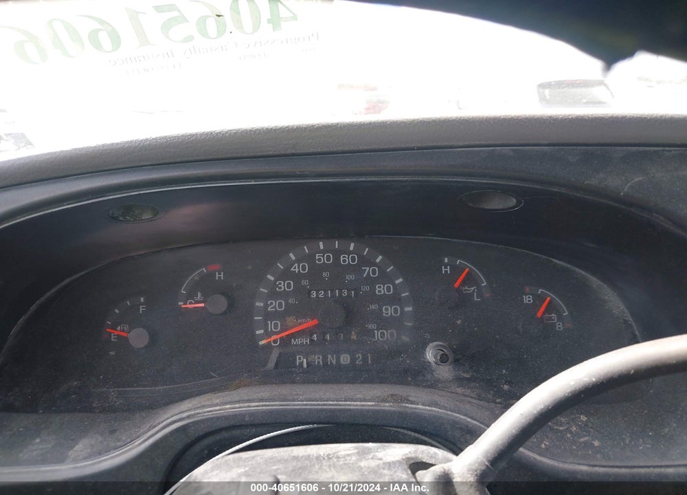 2001 FORD E-250 VIN: 1FTNS242X1HB52524