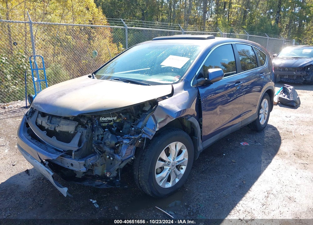 2013 HONDA CR-V EX VIN: 3CZRM3H55DG702422