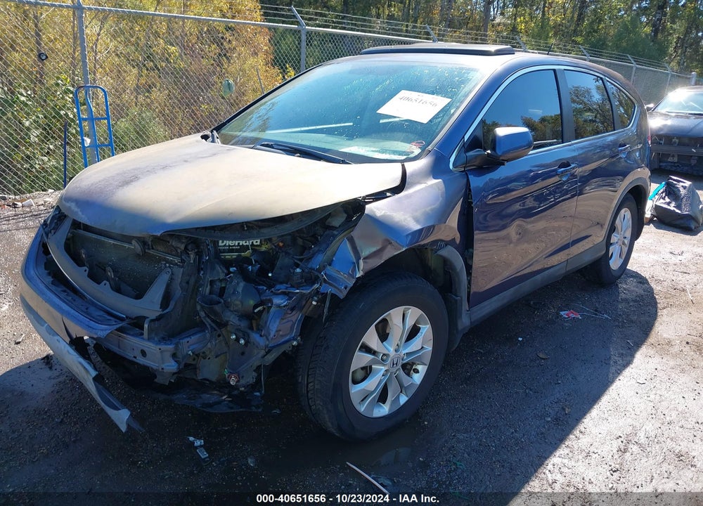 2013 HONDA CR-V EX VIN: 3CZRM3H55DG702422