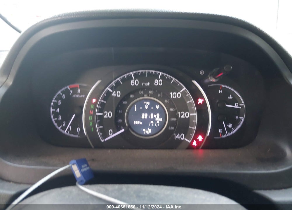 2013 HONDA CR-V EX VIN: 3CZRM3H55DG702422