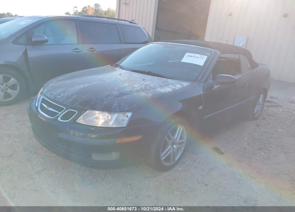 2007 SAAB 9-3 2.0T VIN: YS3FD79Y576110607