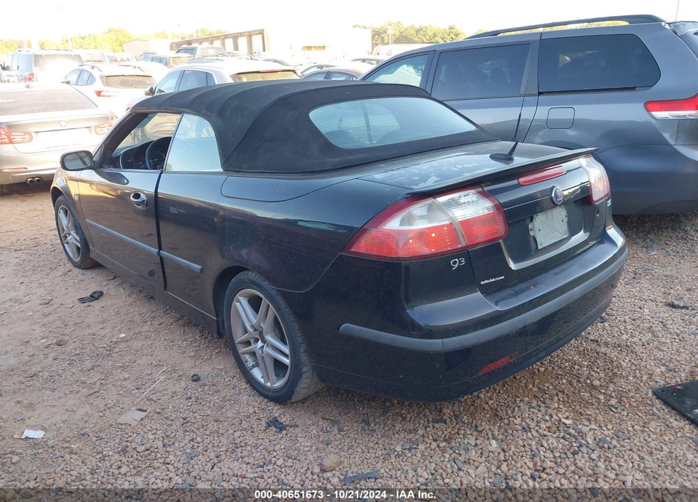 2007 SAAB 9-3 2.0T VIN: YS3FD79Y576110607