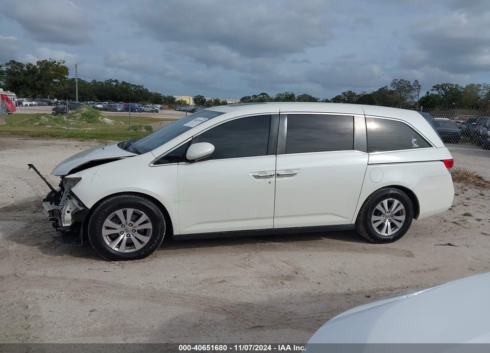 2015 HONDA ODYSSEY EX-L VIN: 5FNRL5H60FB089311