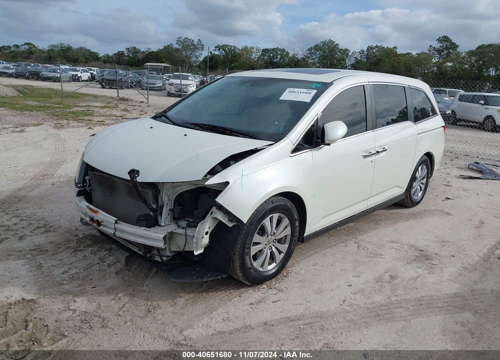 2015 HONDA ODYSSEY EX-L VIN: 5FNRL5H60FB089311