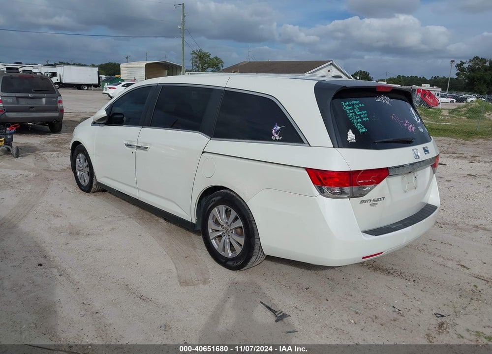 2015 HONDA ODYSSEY EX-L VIN: 5FNRL5H60FB089311
