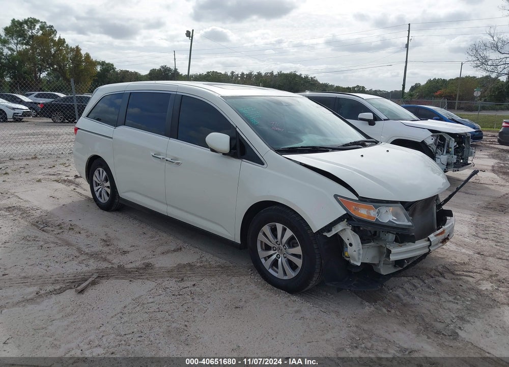 2015 HONDA ODYSSEY EX-L VIN: 5FNRL5H60FB089311