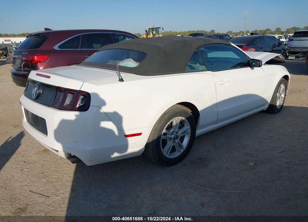 2013 FORD MUSTANG V6 VIN: 1ZVBP8EM8D5237095