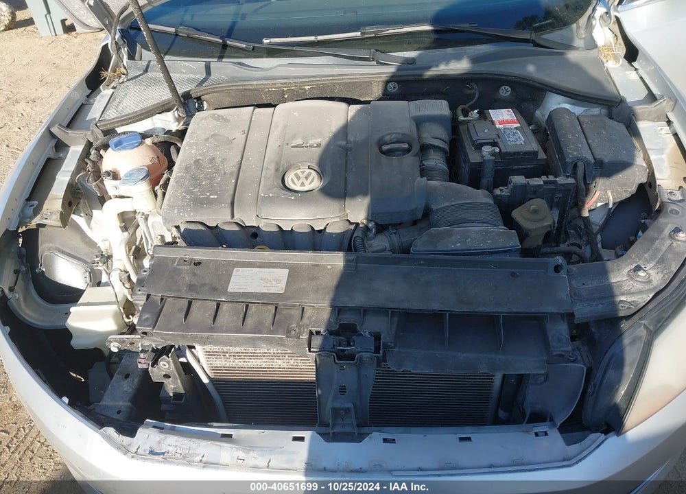 2014 VOLKSWAGEN PASSAT 2.5L SE VIN: 1VWBP7A36EC002845