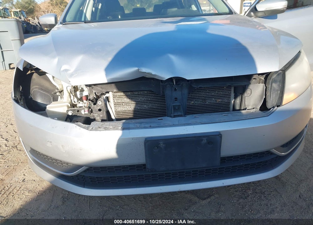 2014 VOLKSWAGEN PASSAT 2.5L SE VIN: 1VWBP7A36EC002845
