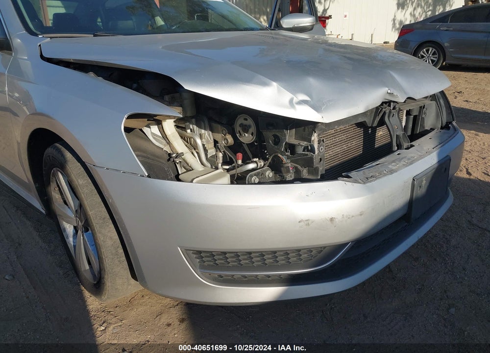 2014 VOLKSWAGEN PASSAT 2.5L SE VIN: 1VWBP7A36EC002845