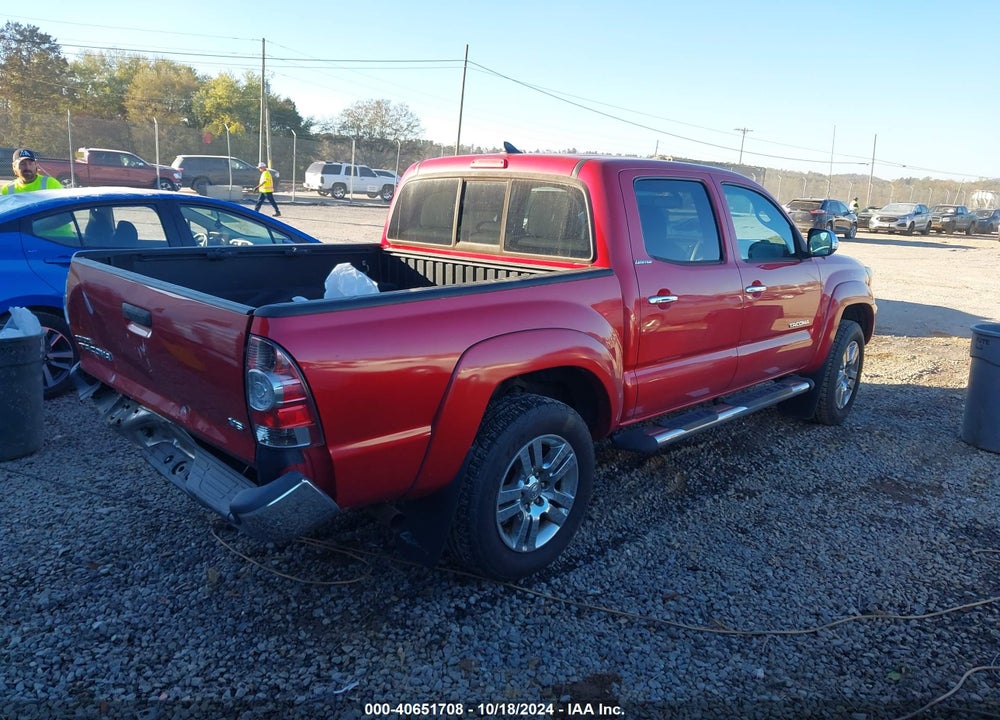 2014 TOYOTA TACOMA DOUBLE CAB VIN: 5TFLU4EN0EX095686