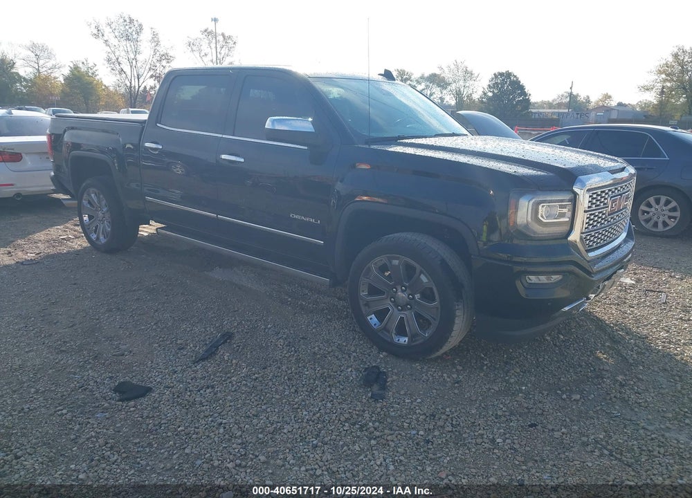 2018 GMC SIERRA 1500 DENALI VIN: 3GTU2PEJ9JG519017