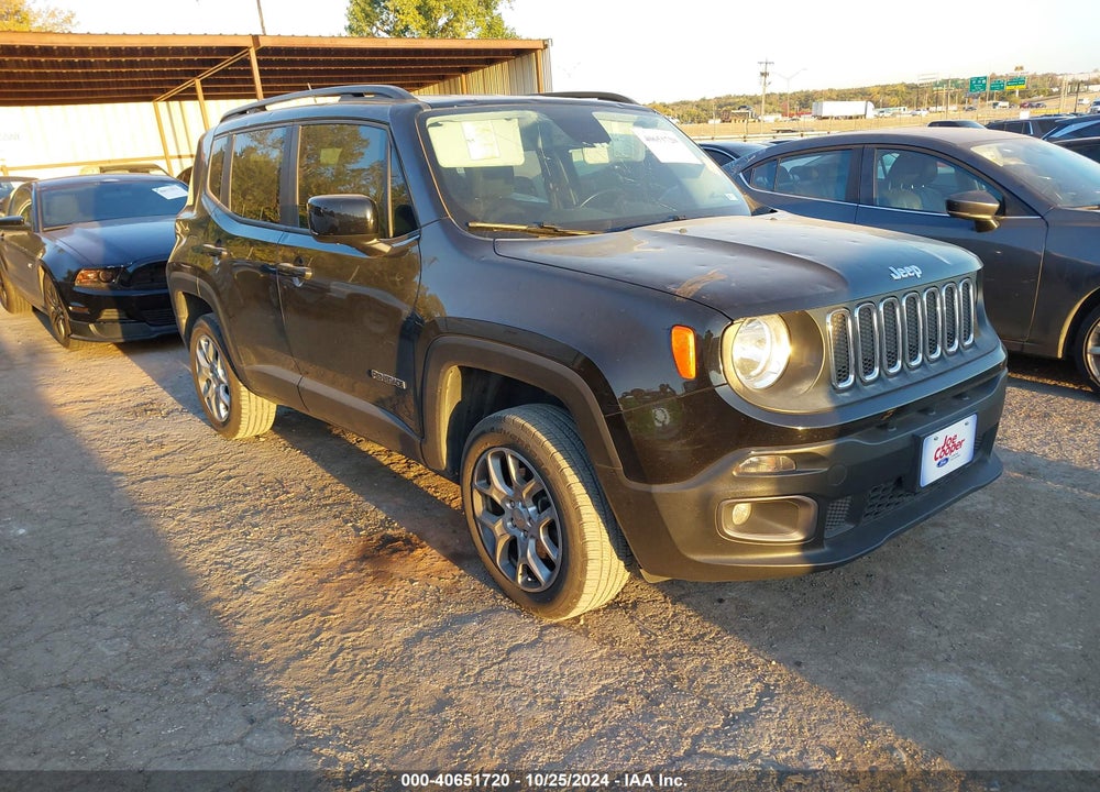 2017 JEEP RENEGADE LATITUDE 4X4 VIN: ZACCJBBB2HPG39328