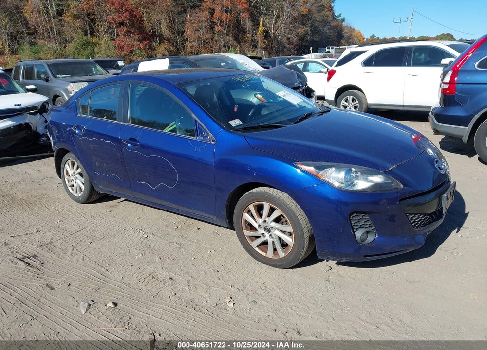 2013 MAZDA 3 I GRAND TOURING VIN: JM1BL1WP5D1803218