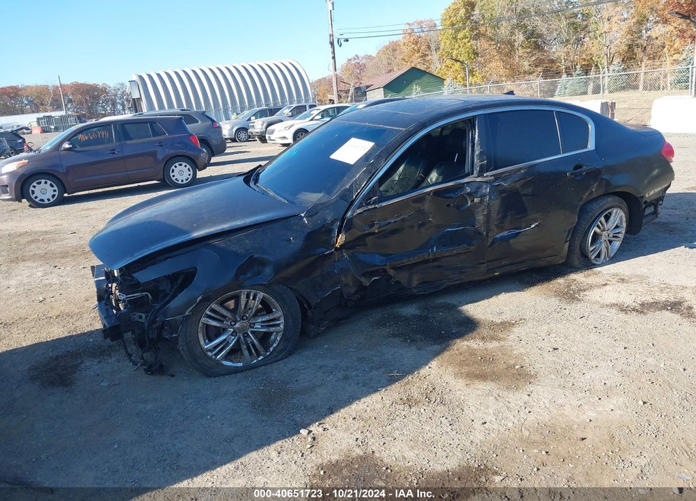 2010 INFINITI G37X VIN: JN1CV6AR0AM452560