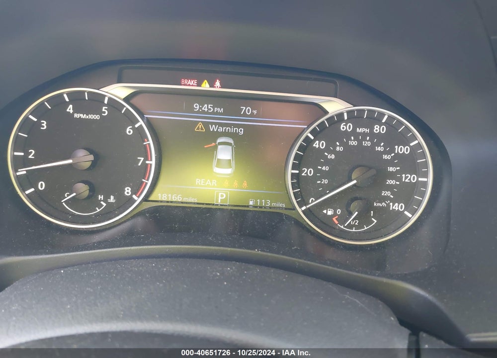 2023 NISSAN ALTIMA SR FWD VIN: 1N4BL4CV3PN413306