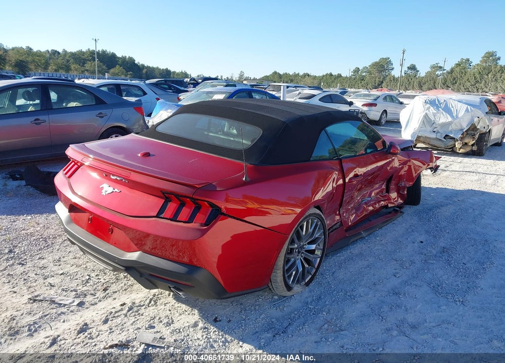 2024 FORD MUSTANG ECOBOOST PREMIUM VIN: 1FAGP8UH4R5135948