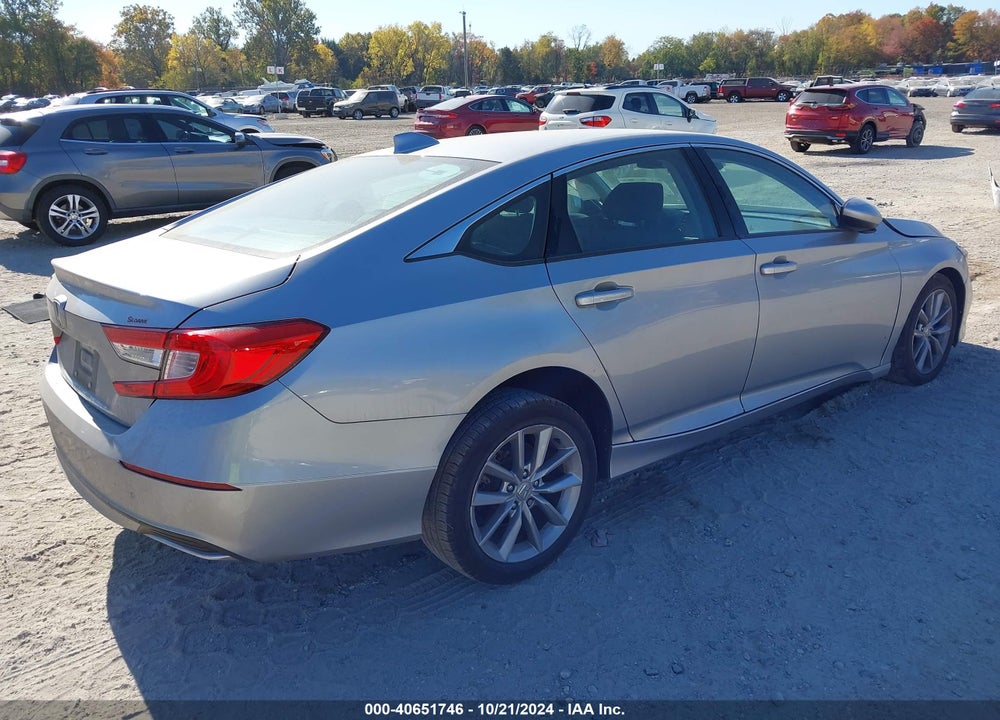 2022 HONDA ACCORD LX VIN: 1HGCV1F14NA059575