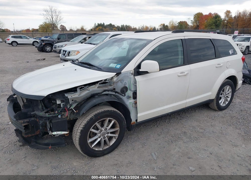 2014 DODGE JOURNEY SXT VIN: 3C4PDDBG7ET108601