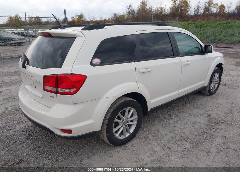 2014 DODGE JOURNEY SXT VIN: 3C4PDDBG7ET108601