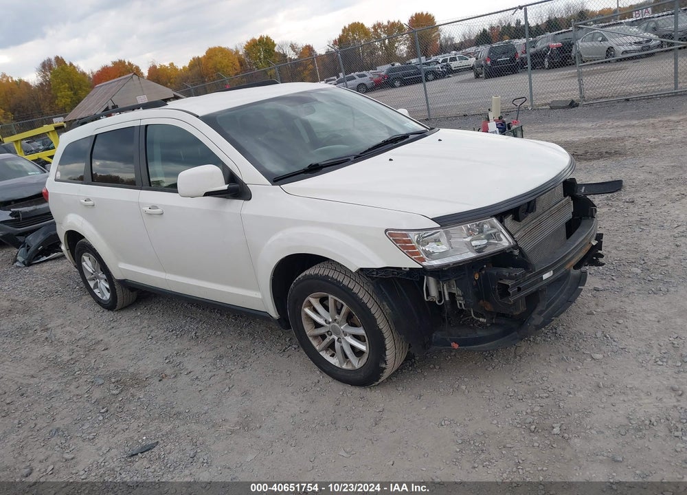 2014 DODGE JOURNEY SXT VIN: 3C4PDDBG7ET108601