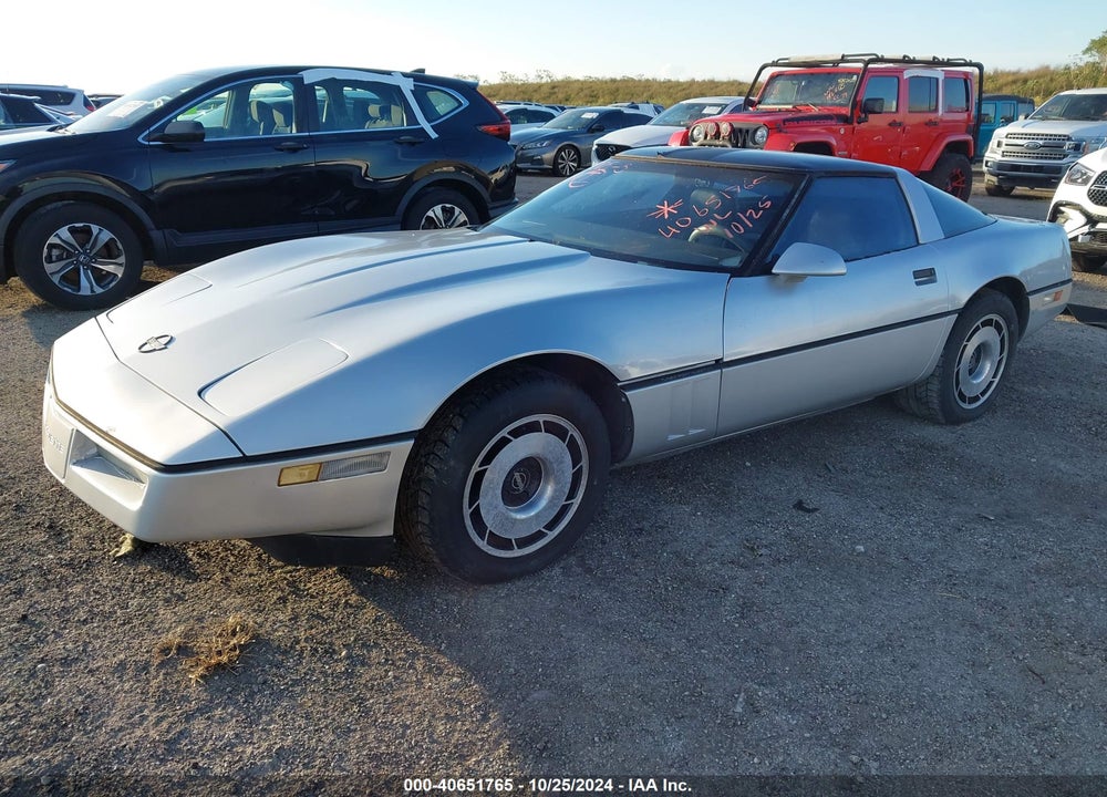 1985 CHEVROLET CORVETTE VIN: 1G1YY0786F5104889