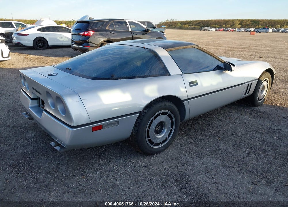 1985 CHEVROLET CORVETTE VIN: 1G1YY0786F5104889