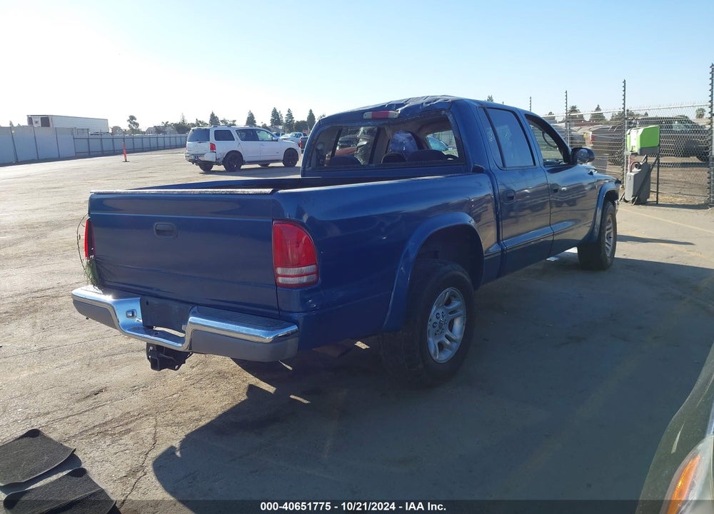 2002 DODGE DAKOTA SLT VIN: 1B7HL48N22S632104