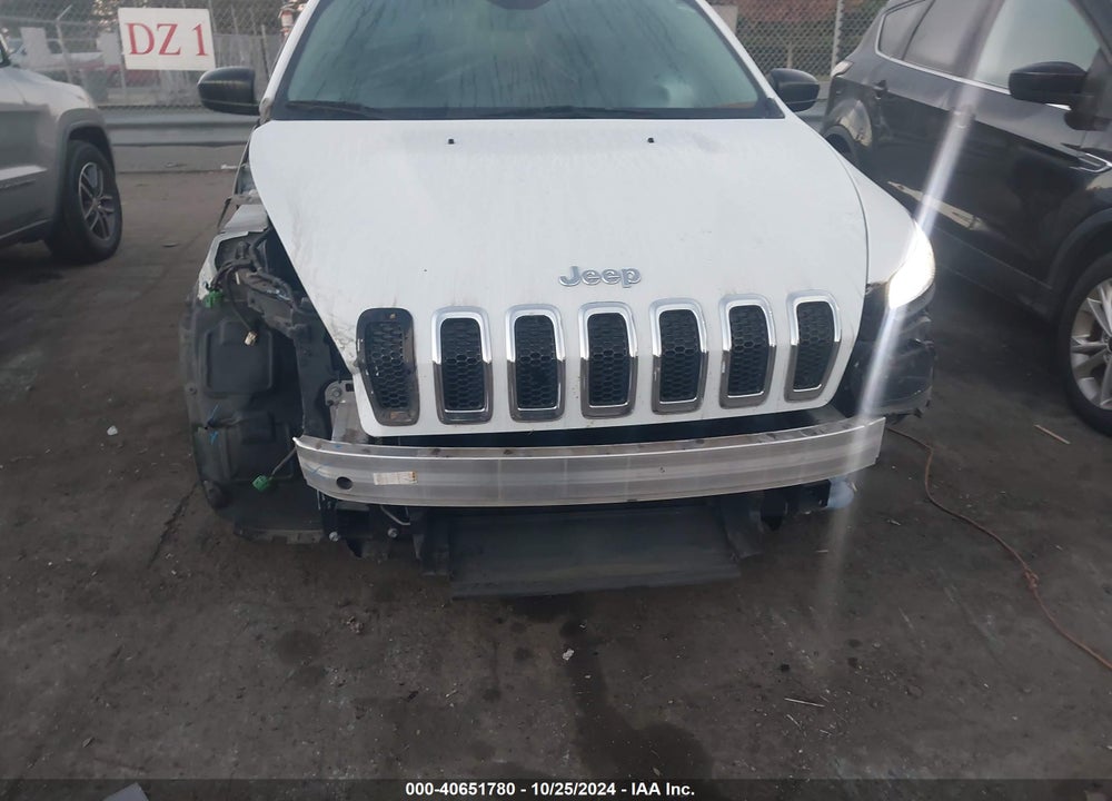 2016 JEEP CHEROKEE SPORT VIN: 1C4PJLAB7GW160574