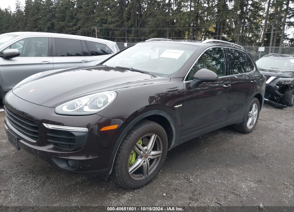2015 PORSCHE CAYENNE E-HYBRID S VIN: WP1AE2A23FLA53508