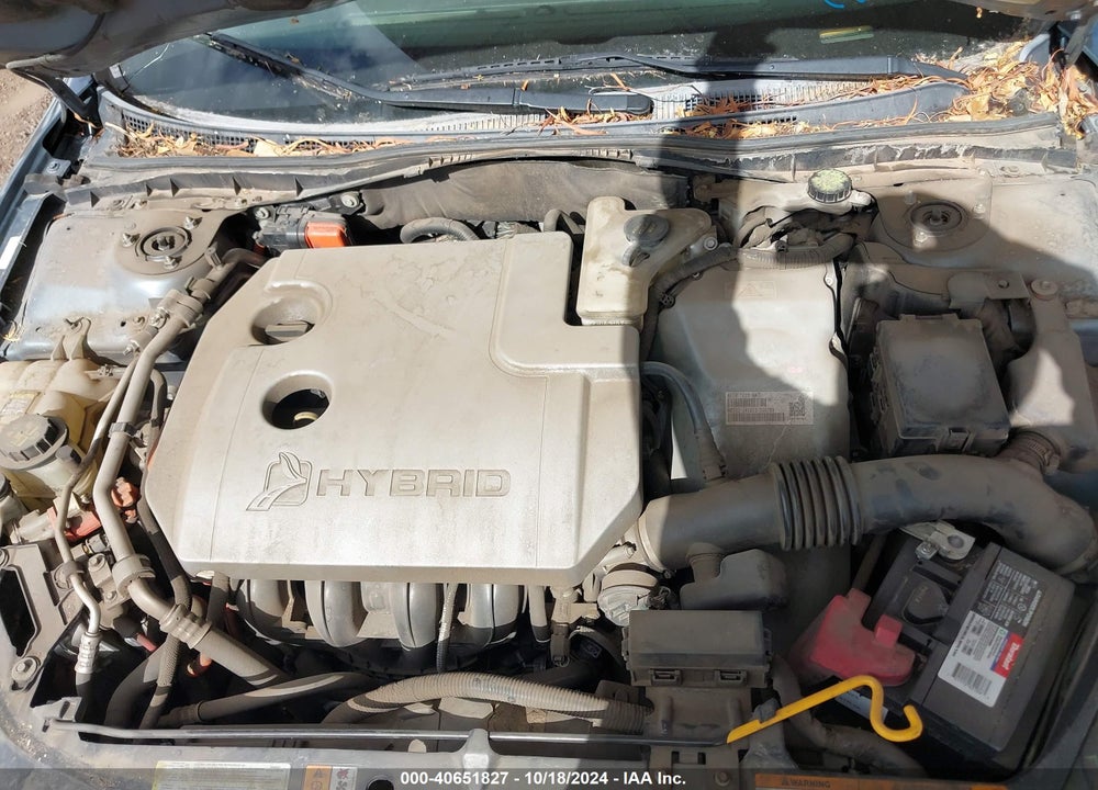2011 FORD FUSION HYBRID VIN: 3FADP0L30BR299968
