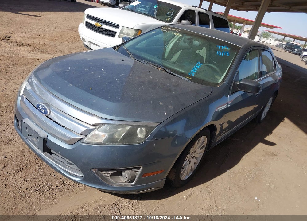 2011 FORD FUSION HYBRID VIN: 3FADP0L30BR299968