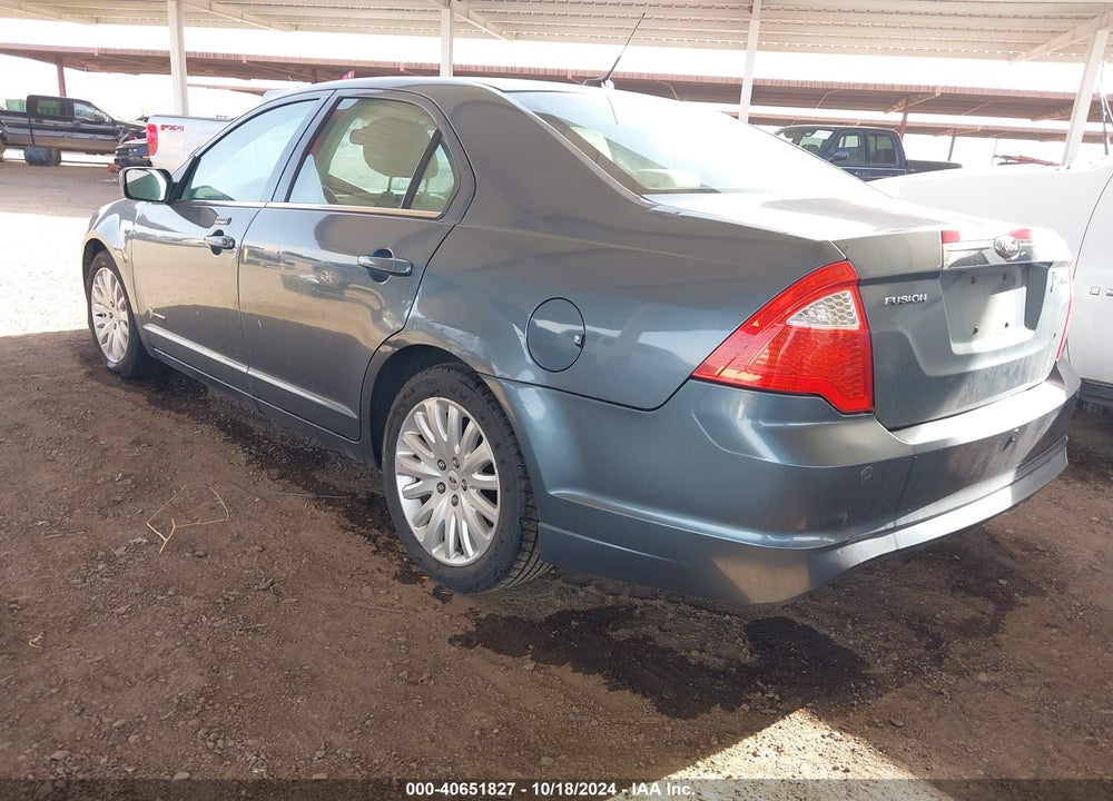 2011 FORD FUSION HYBRID VIN: 3FADP0L30BR299968