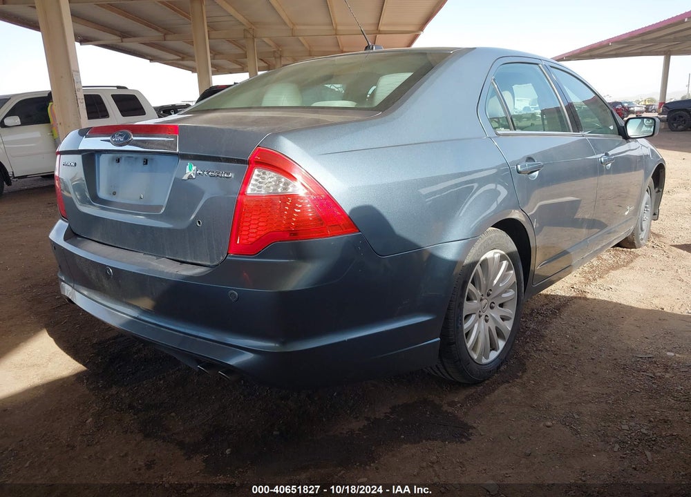 2011 FORD FUSION HYBRID VIN: 3FADP0L30BR299968