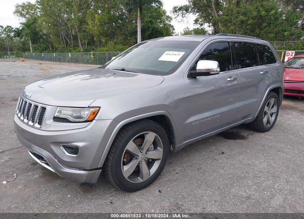 2014 JEEP GRAND CHEROKEE OVERLAND VIN: 1C4RJFCM2EC303096
