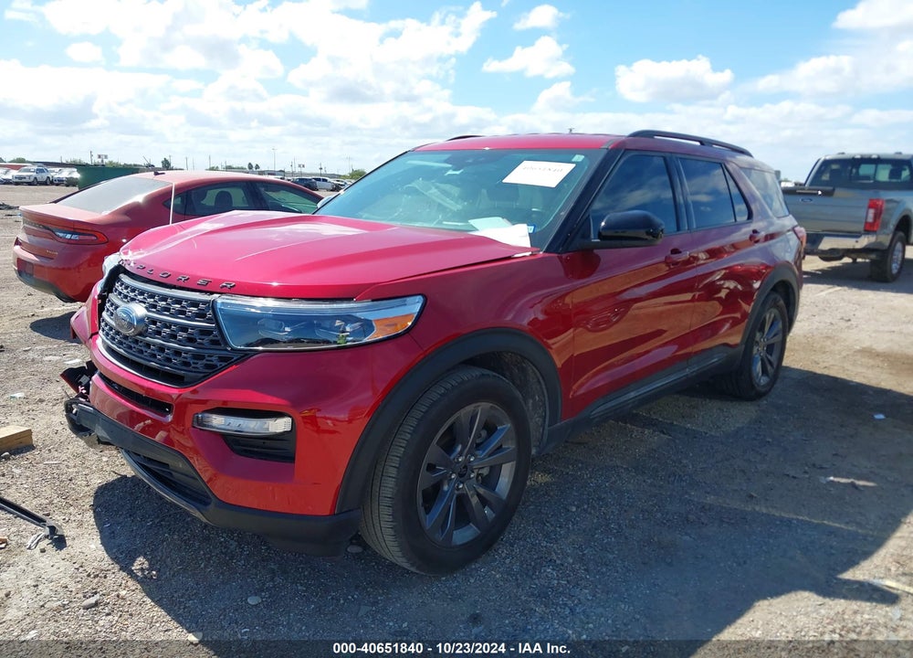 2022 FORD EXPLORER XLT VIN: 1FMSK7DH9NGC50732