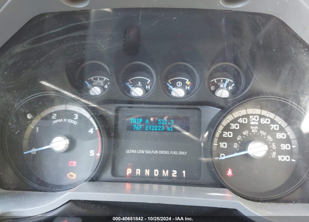 2013 FORD F-550 CHASSIS XL VIN: 1FDUF5GT2DEA09669