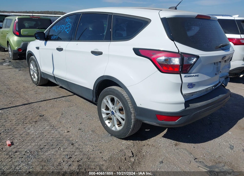 2018 FORD ESCAPE S VIN: 1FMCU0F78JUC94856