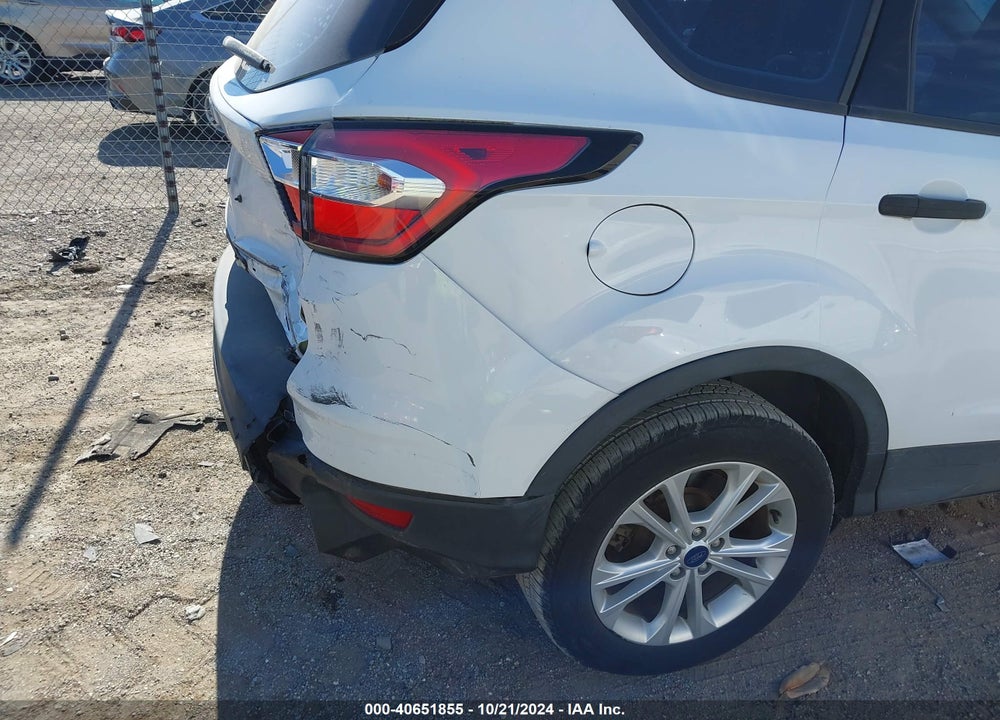 2018 FORD ESCAPE S VIN: 1FMCU0F78JUC94856