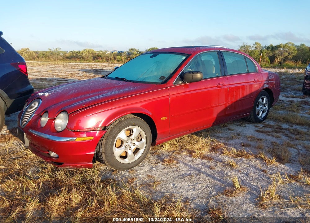 2000 JAGUAR S-TYPE 3.0L V6 VIN: SAJDA01CXYFL48454