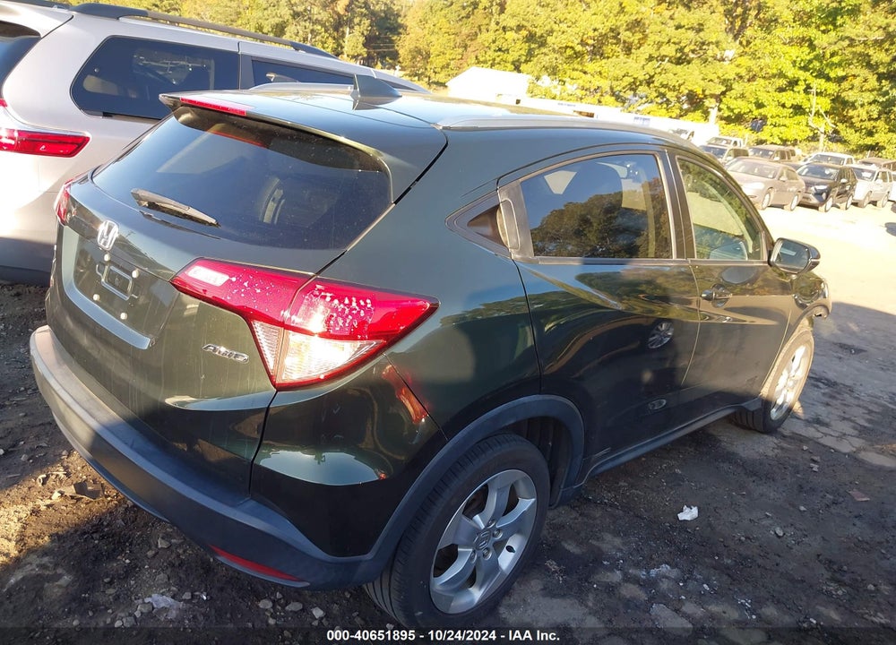2016 HONDA HR-V EX-L VIN: 3CZRU6H71GM731344